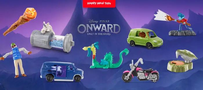 New Onward Happy Meal Toys Ready For Adventure At McDonald's
