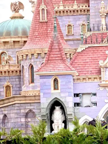 First Look at Beauty and the Beast Castle at Tokyo Disneyland