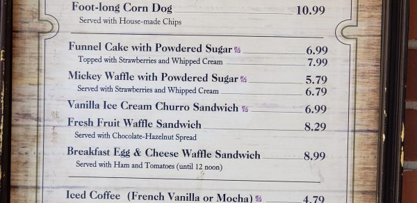A Twist on Two Classic Treats at Magic Kingdom Its a Churro Ice Cream Sandwich