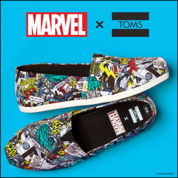 Heroic New Marvel x TOMS Have Flown In To Save The Day