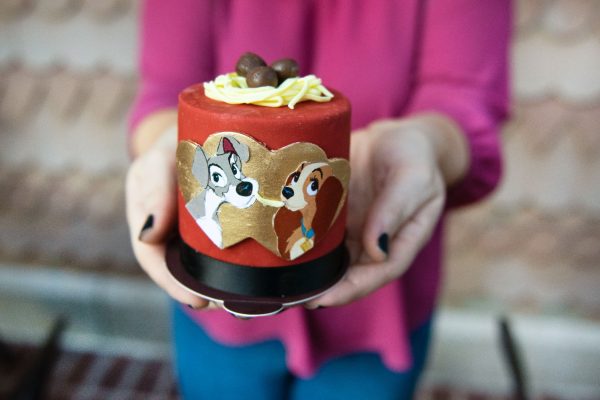 Lady And The Tramp Cake And Sweet Treats At Disney Springs
