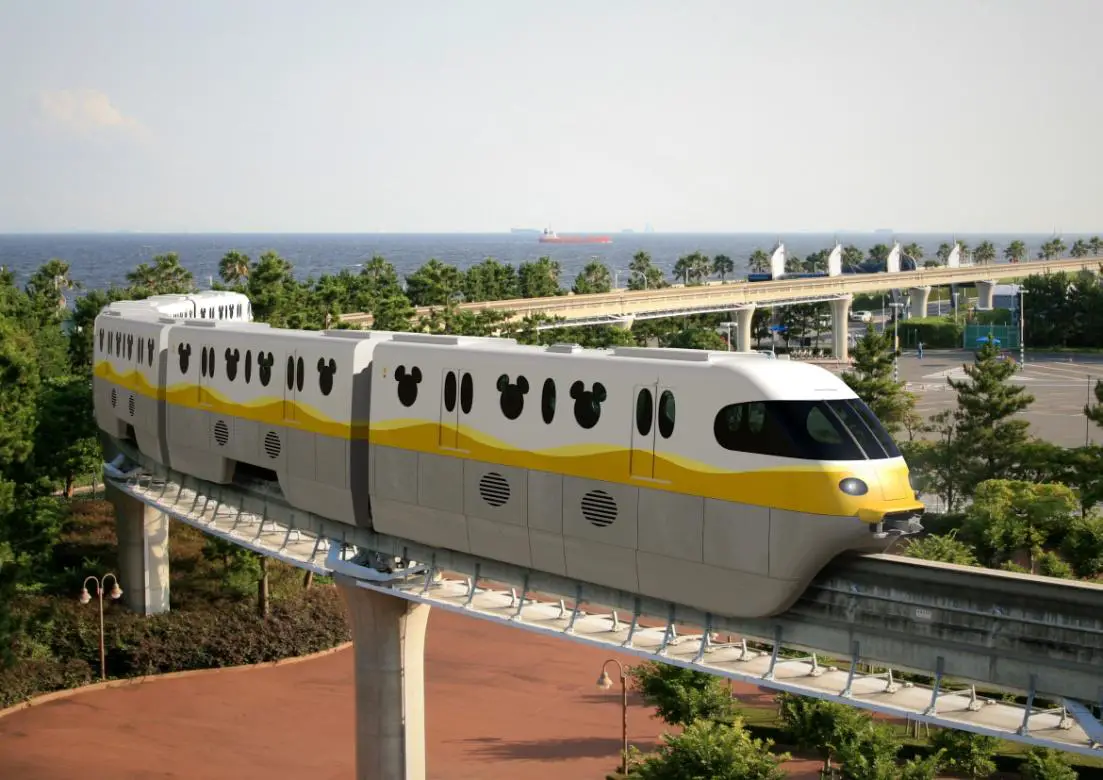 New Monorails Coming To Tokyo Disneyland Resort!