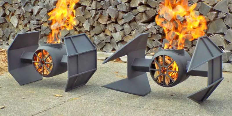 These Star Wars Themed Fire Pits are the Perfect Addition to Your Backyard