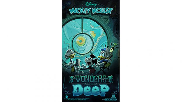 New “Wonders Of The Deep” Poster For Mickey & Minnie’s Runaway Railway!