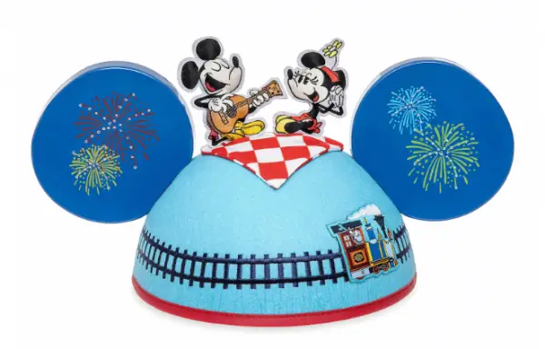 Mickey & Minnie’s Runaway Railway Designer Collection Ear Hat by Kevin Rafferty