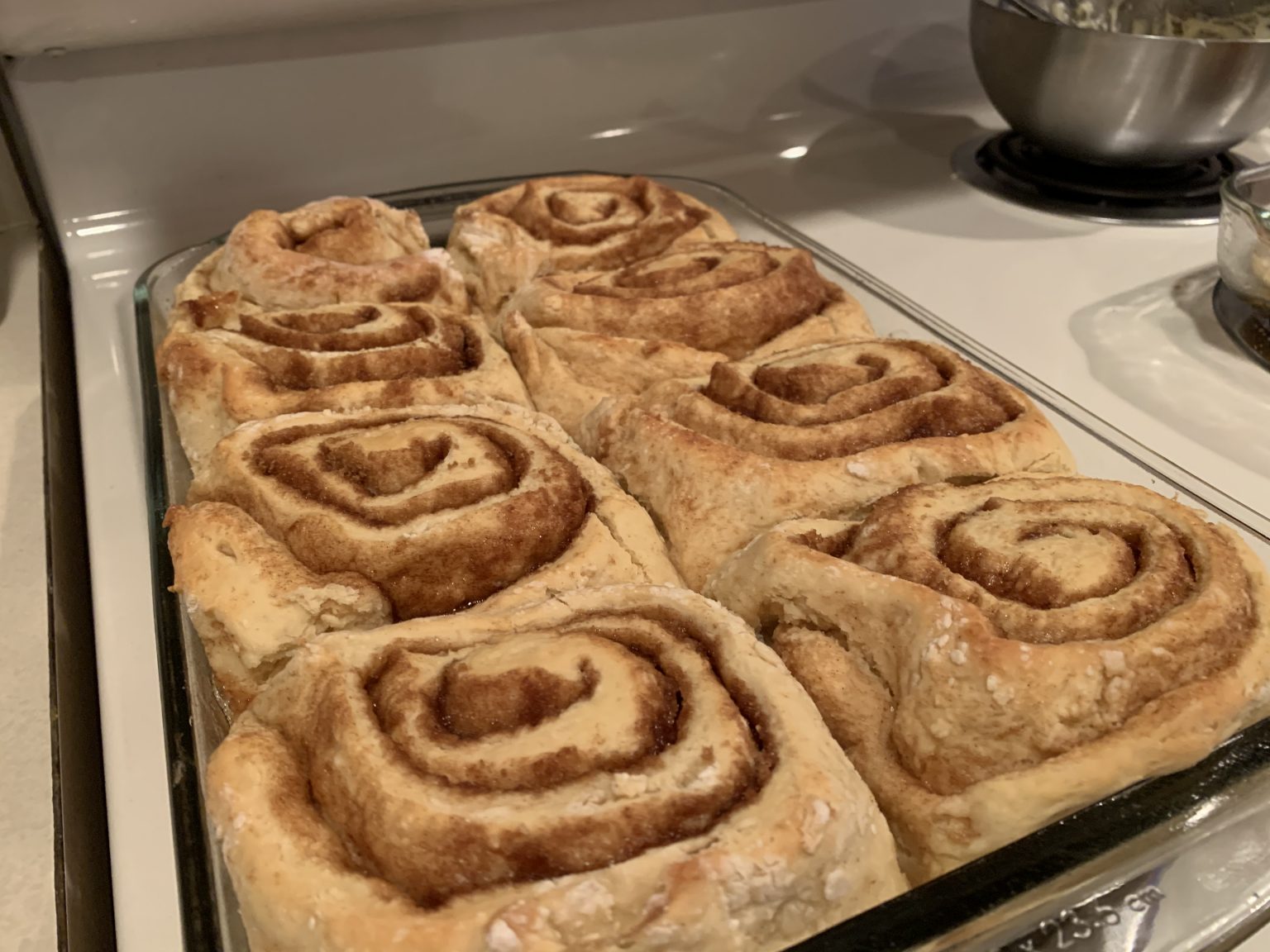 Try these Cinnamon Rolls from Gaston’s Tavern Chip and Company