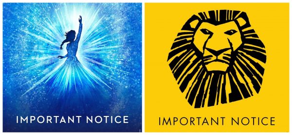 Broadway Disney's The Lion King and Frozen Have Been Put on Ice Due to COVID-19