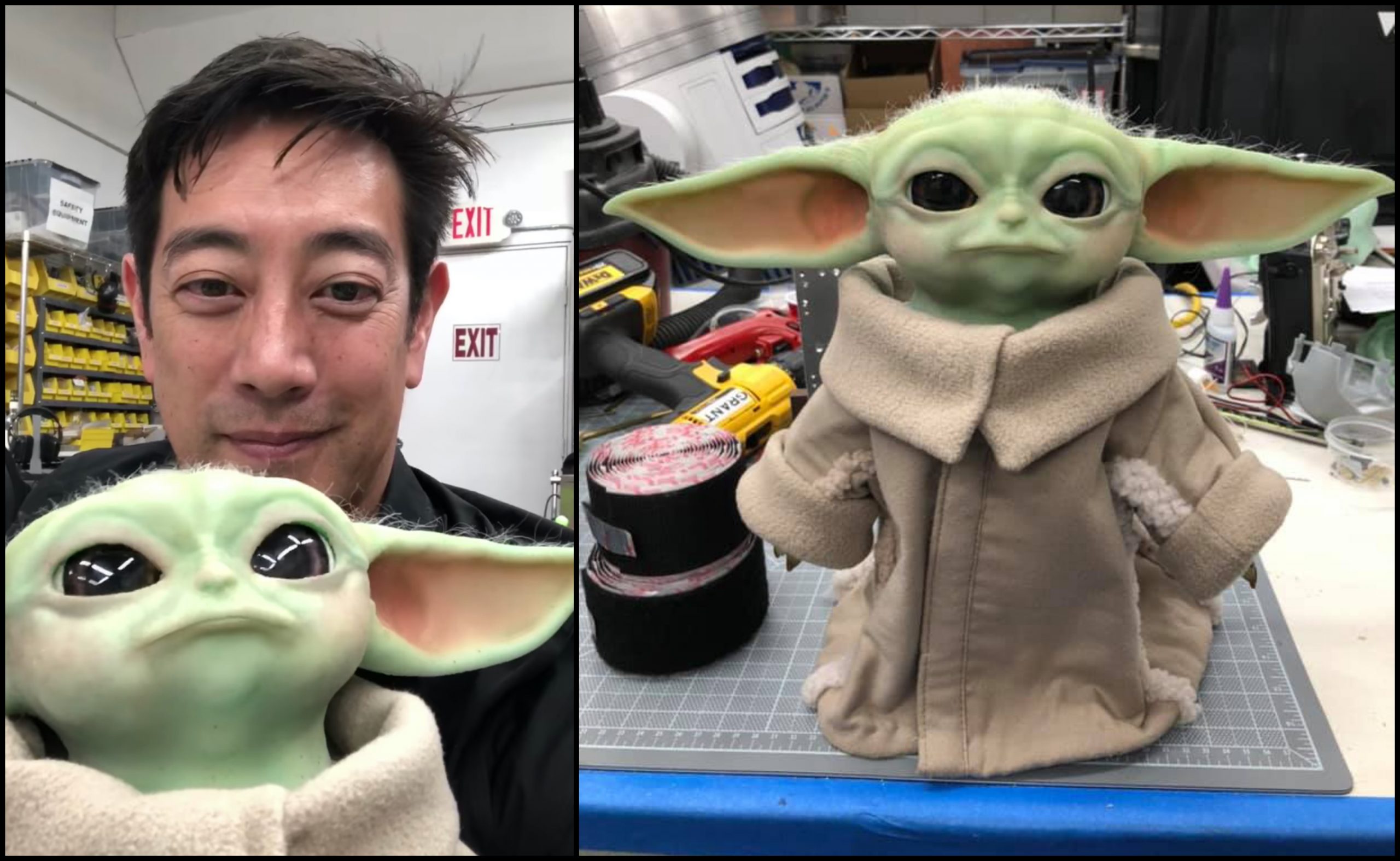 'Mythbusters' Grant Imahara Built His Own Animatronic "Baby Yoda