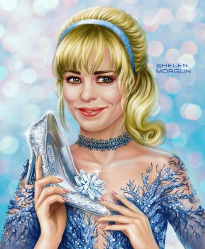 Artist Re-Imagines Real Life Actresses as the Disney Princesses