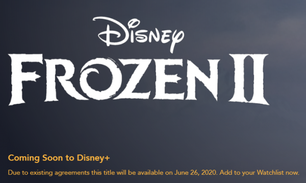 'Frozen II' Is Coming To Disney+ In Summer 2020