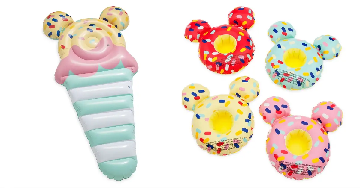 New Disney Pool Floats Are A Sweet Treat For Spring