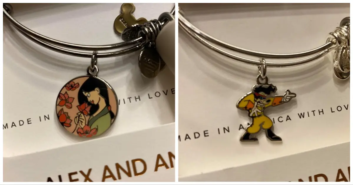 New A Goofy Movie And Mulan Bangles From Alex And Ani