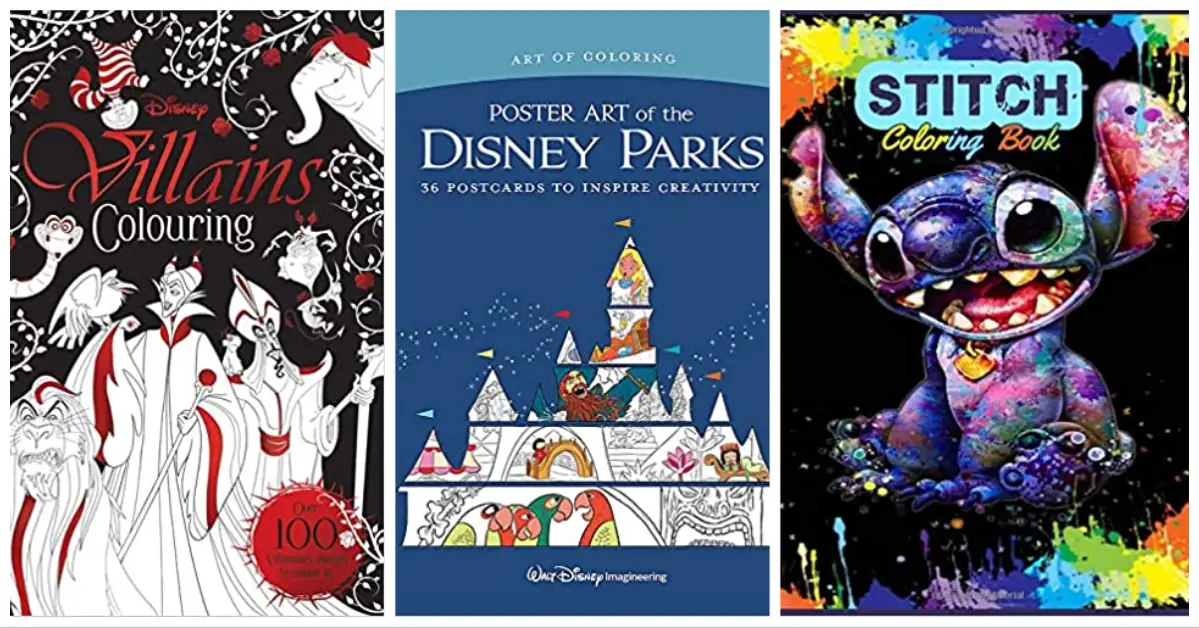 Our Favorite Disney Coloring Books For Grown Ups To Pass The Time