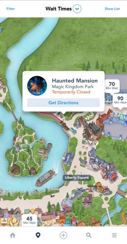 Haunted Mansion has closed once again