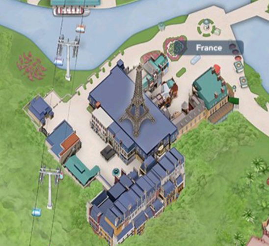 Epcot's France Pavilion expansion including Remy’s Ratatouille Adventure added to My Disney Experience