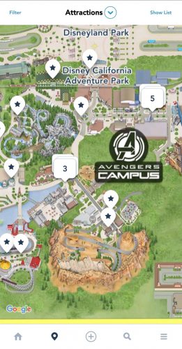 New Disneyland App Update Shows Avengers Campus and More!