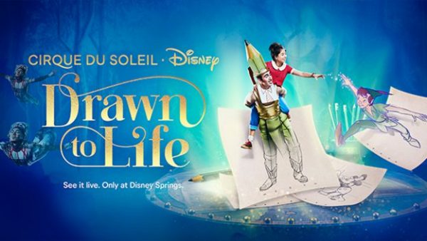 Behind The Scenes Performance Of "Drawn To Life" By Cirque Du Soleil