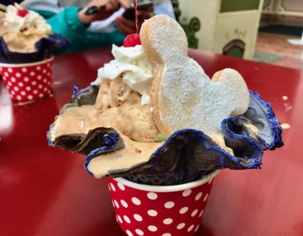 Disneyland Serves Up New Magic Happens Ice Cream Sundae