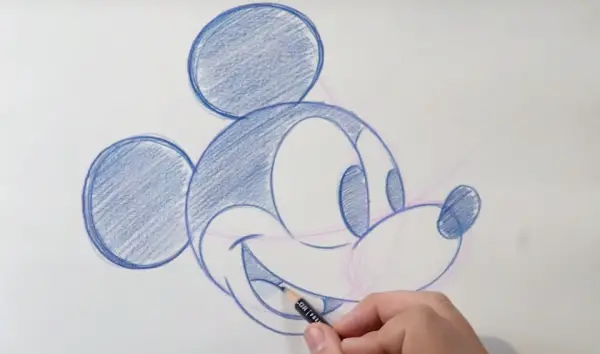 Learn To Draw Mickey Mouse!