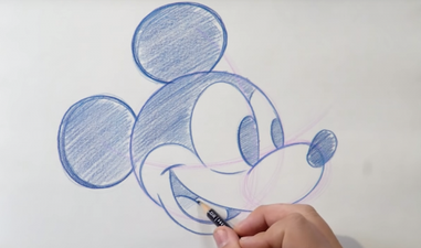 How To Draw Mickey Mouse + New Art Giveaway! 