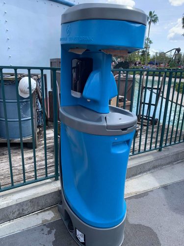 Hand Washing Stations are Popping Up all Over Walt Disney World Resort