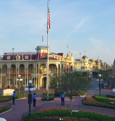 Walt Disney World Resort President Josh D’Amaro shares touching American flag video from the Magic Kingdom