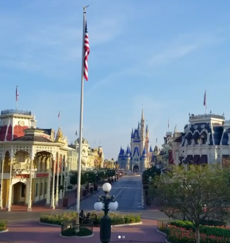 Walt Disney World Resort President Josh D’Amaro shares touching American flag video from the Magic Kingdom