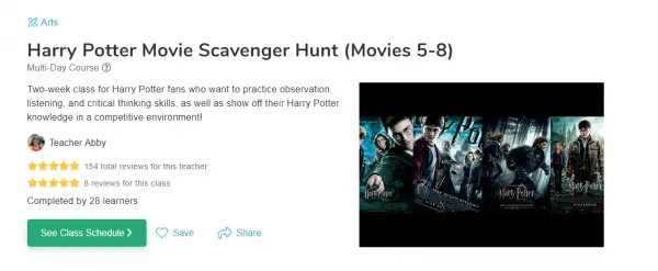 Compete In A Virtual Scavenger Hunt For The Final Four Harry Potter Films