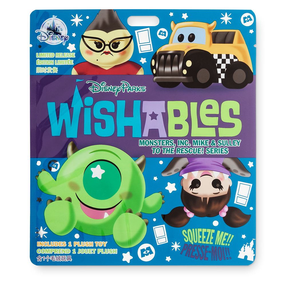 We're Screaming For the New Monsters INC Wishables Collection
