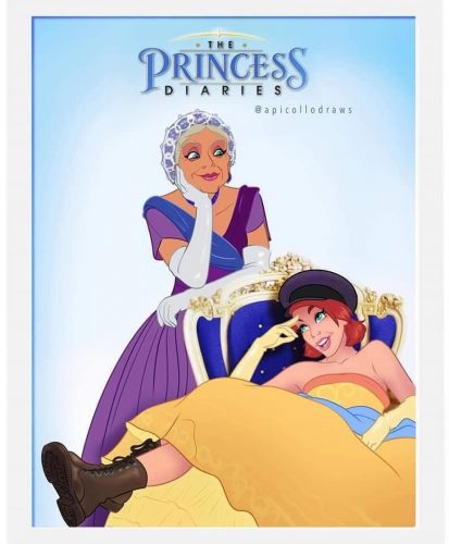 Artist Reimagines Iconic Movie Posters with Disney Characters
