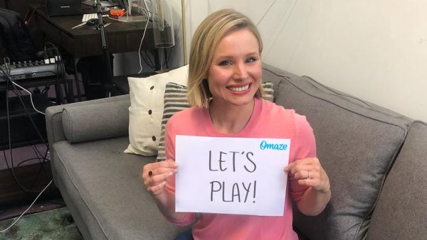 Join Kristen Bell For A Virtual Game Night With Four Friends!