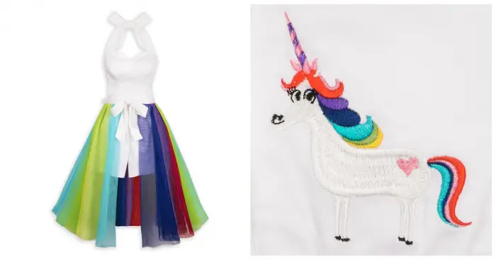 Marvelous Rainbow Unicorn Romper From The Disney Dress Shop
