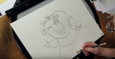 How To Draw Louis from The Princess and the Frog l