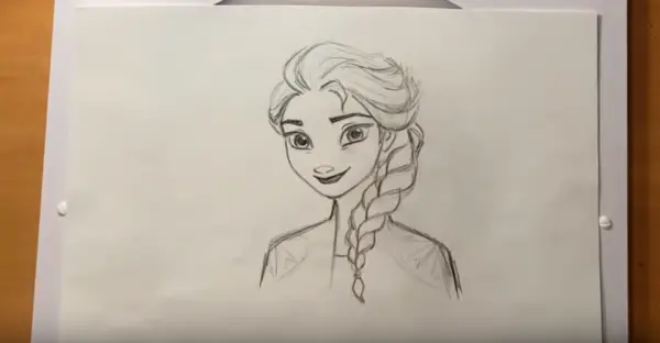 Drawing Elsa with my kids pencils  Ioanna Ladopoulou  Art  Design