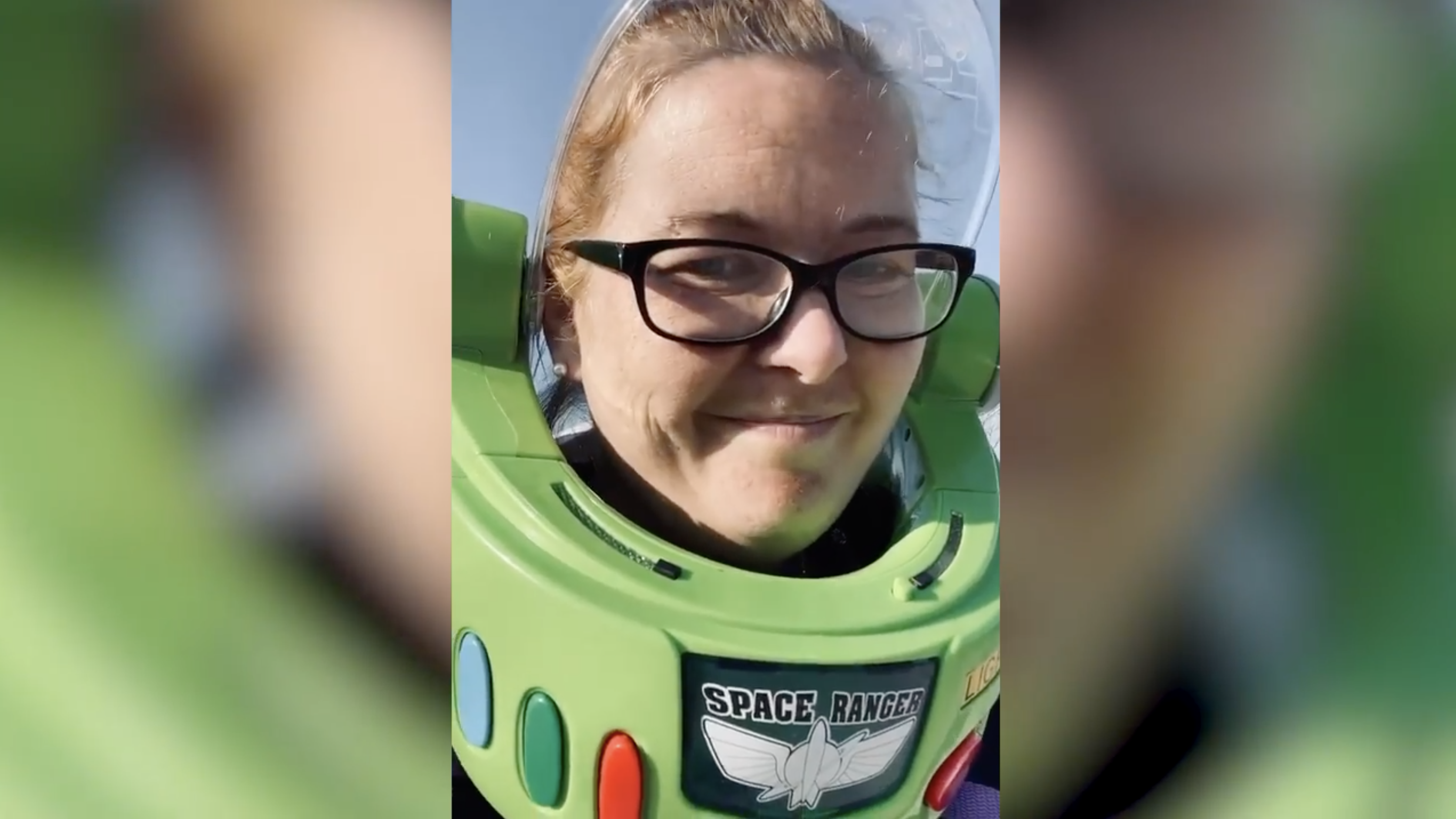 North Carolina Woman Wore a Buzz Lightyear Helmet to the Store Because She Didn’t Have a Mask