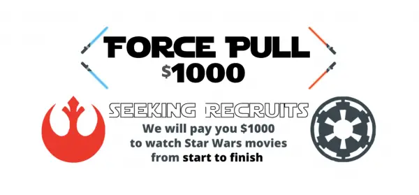 Get Paid $1000 to Binge Watch All the Star Wars Movies
