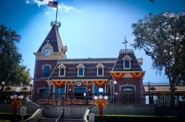American Flag Flies High at the Disneyland Resort