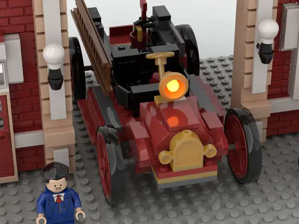 Amazing LEGO Ideas Walt Disney Firehouse LEGO Build