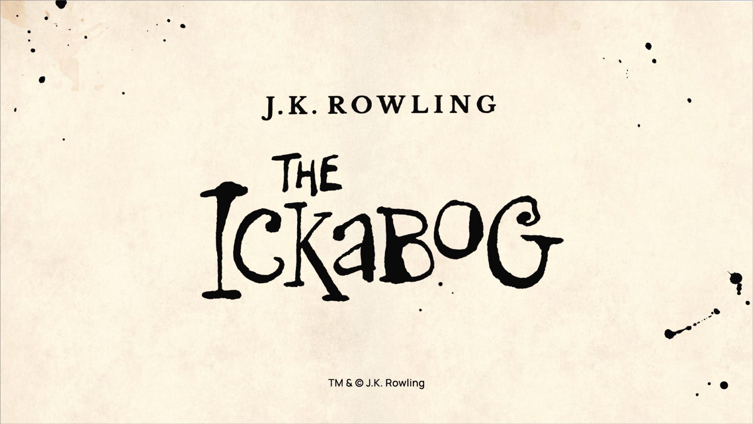 Harry Potter Author J.K. Rowling Is Releasing A Free New Children’s Book Online