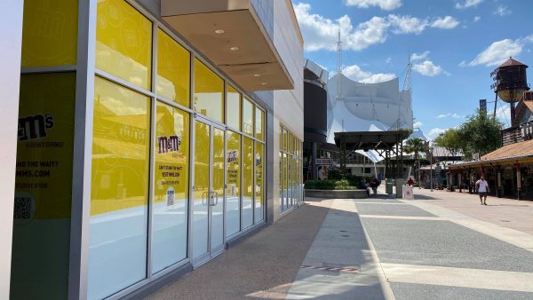 M&M Store Takes Shape in Disney Springs