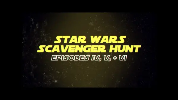 Star Wars Scavenger Hunt 