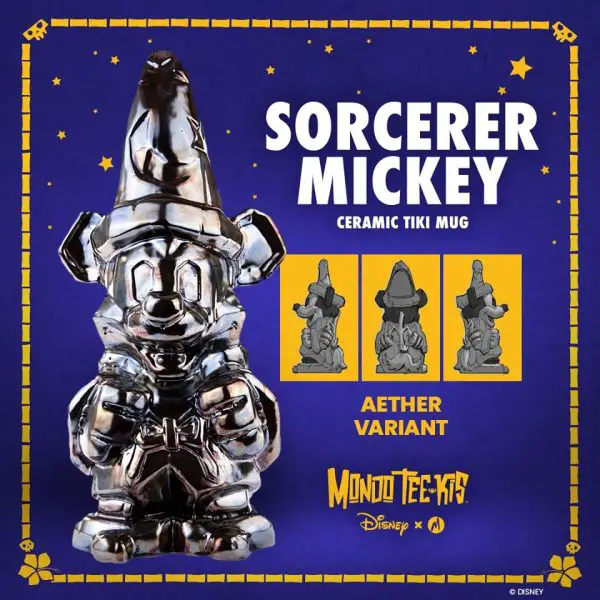 Sorcerer Mickey Tiki Mugs