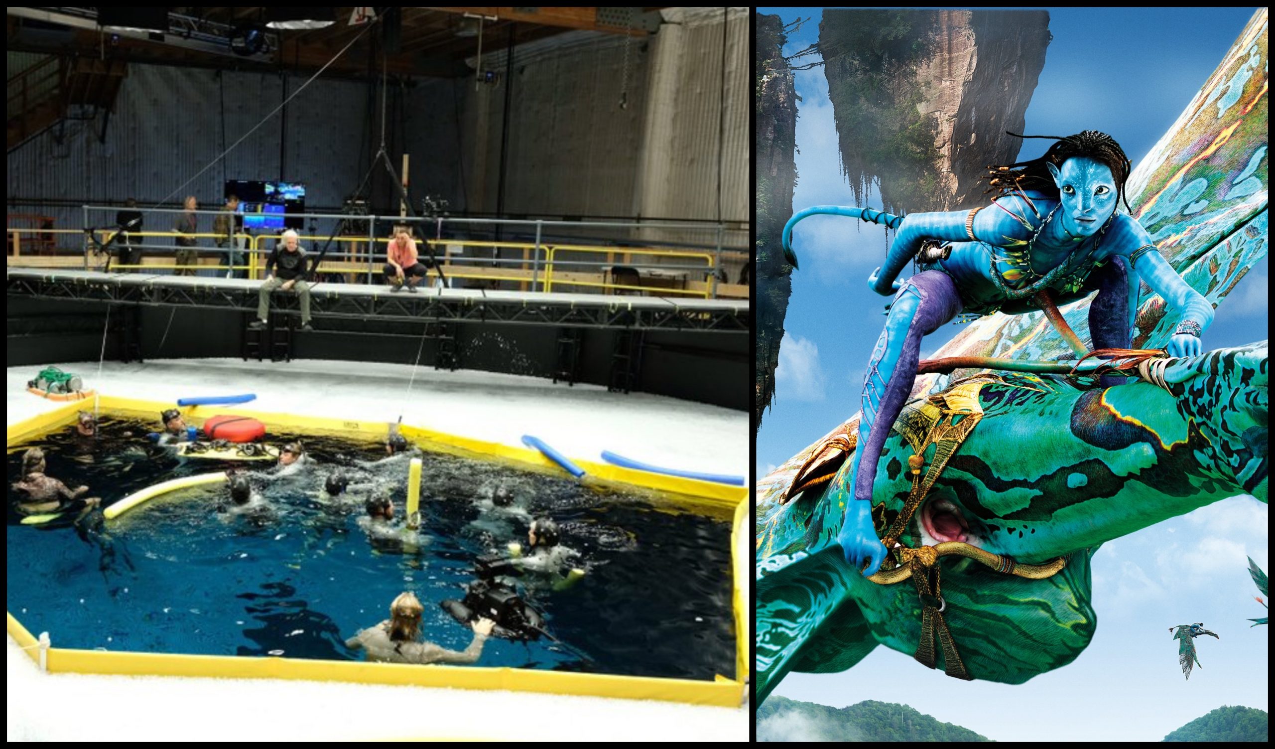 New Set Photos Reveal Underwater Scenes Being Filmed for Avatar Sequels