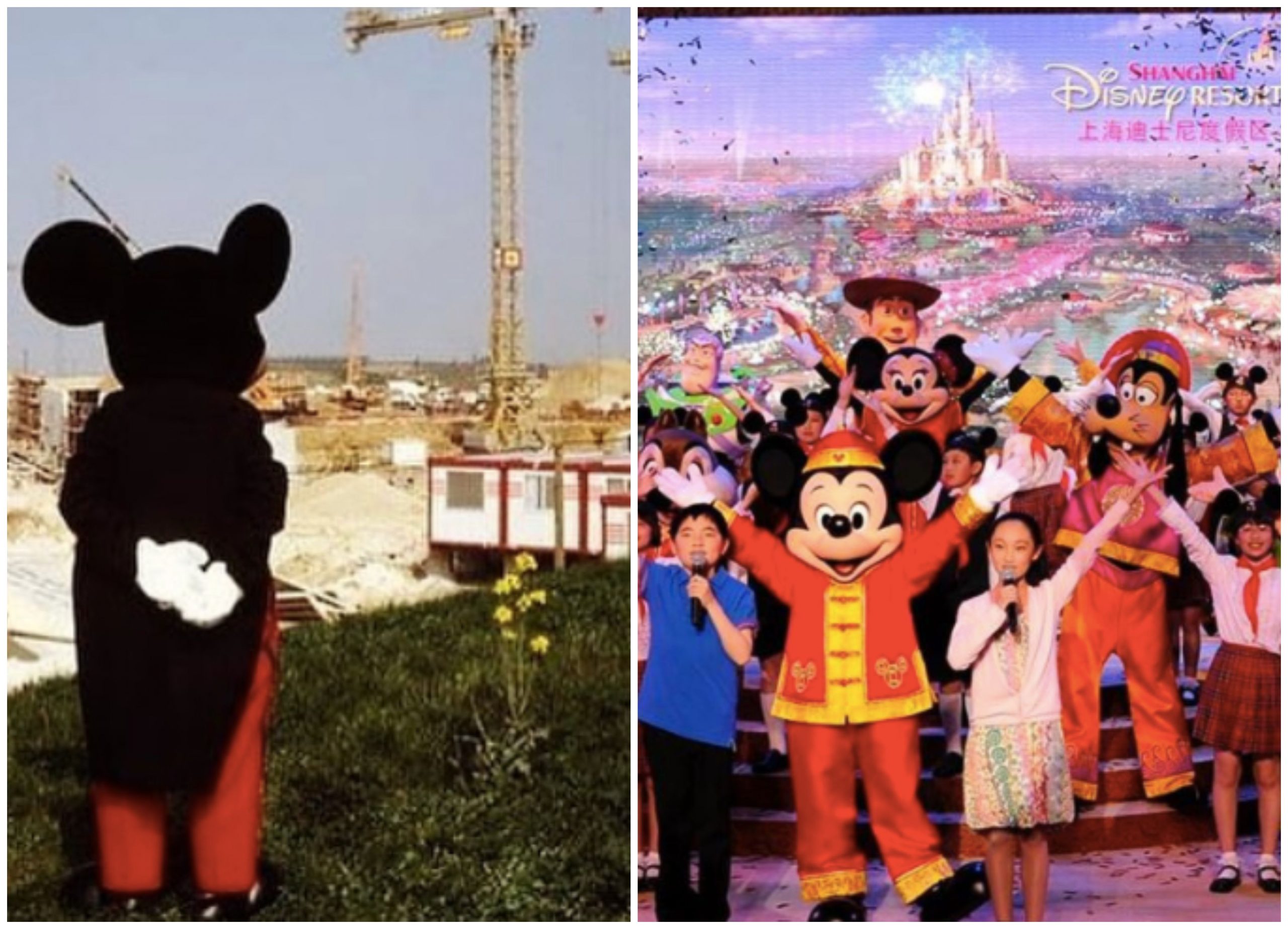 Disneyland Paris & Shanghai share first Disney Character Photo with Mickey