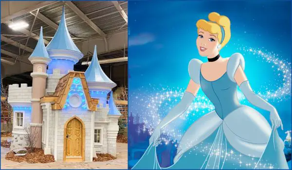 This Cinderella Castle Inspired Playhouse is a Dream Come True!