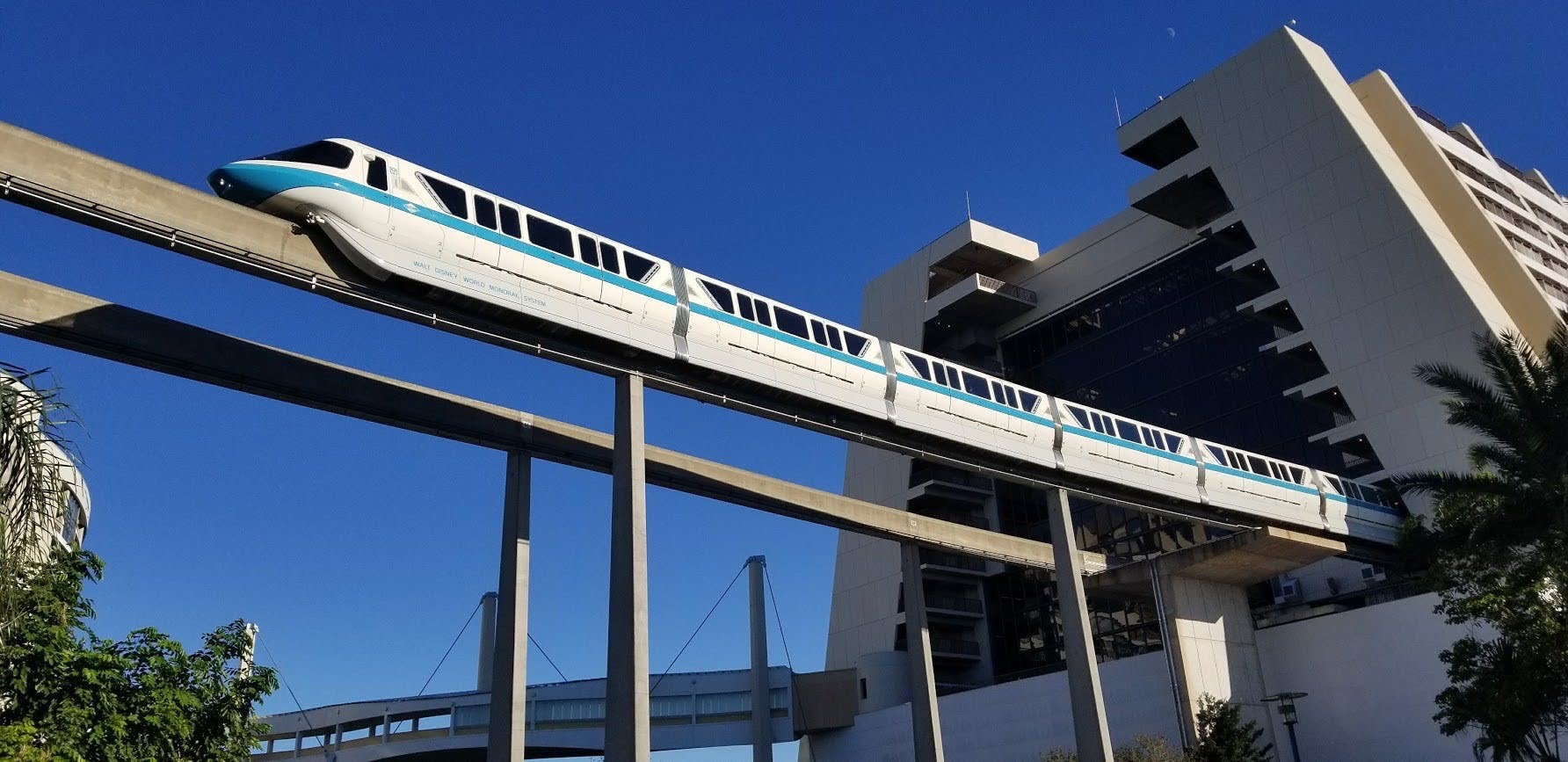 Monorails have started running again at Walt Disney World