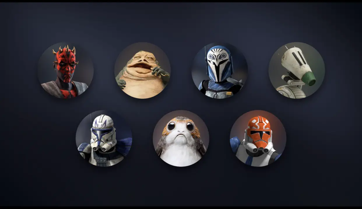 7 New Star Wars Avatars hit Disney+ for May 4th