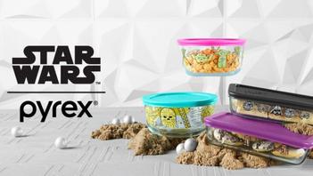 Pyrex 10 Piece Glass Food Storage Set (Star Wars)