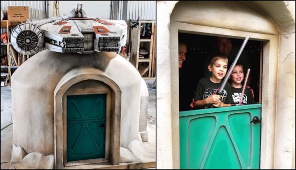 This Star Wars Playhouse Made a Make-A-Wish Kids Dream Come True