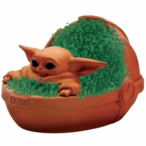 Exciting Baby Yoda Chia Pets Are Coming Soon From A Galaxy Far, Far Away